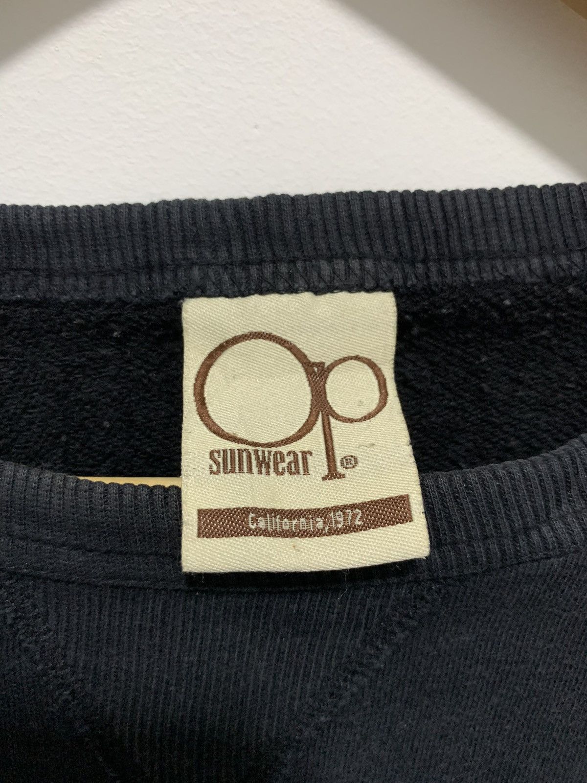 Ocean Pacific × Vintage Vintage Black Ocean Pacific Sweatshirt Crewneck Size US L / EU 52-54 / 3 - 4 Thumbnail