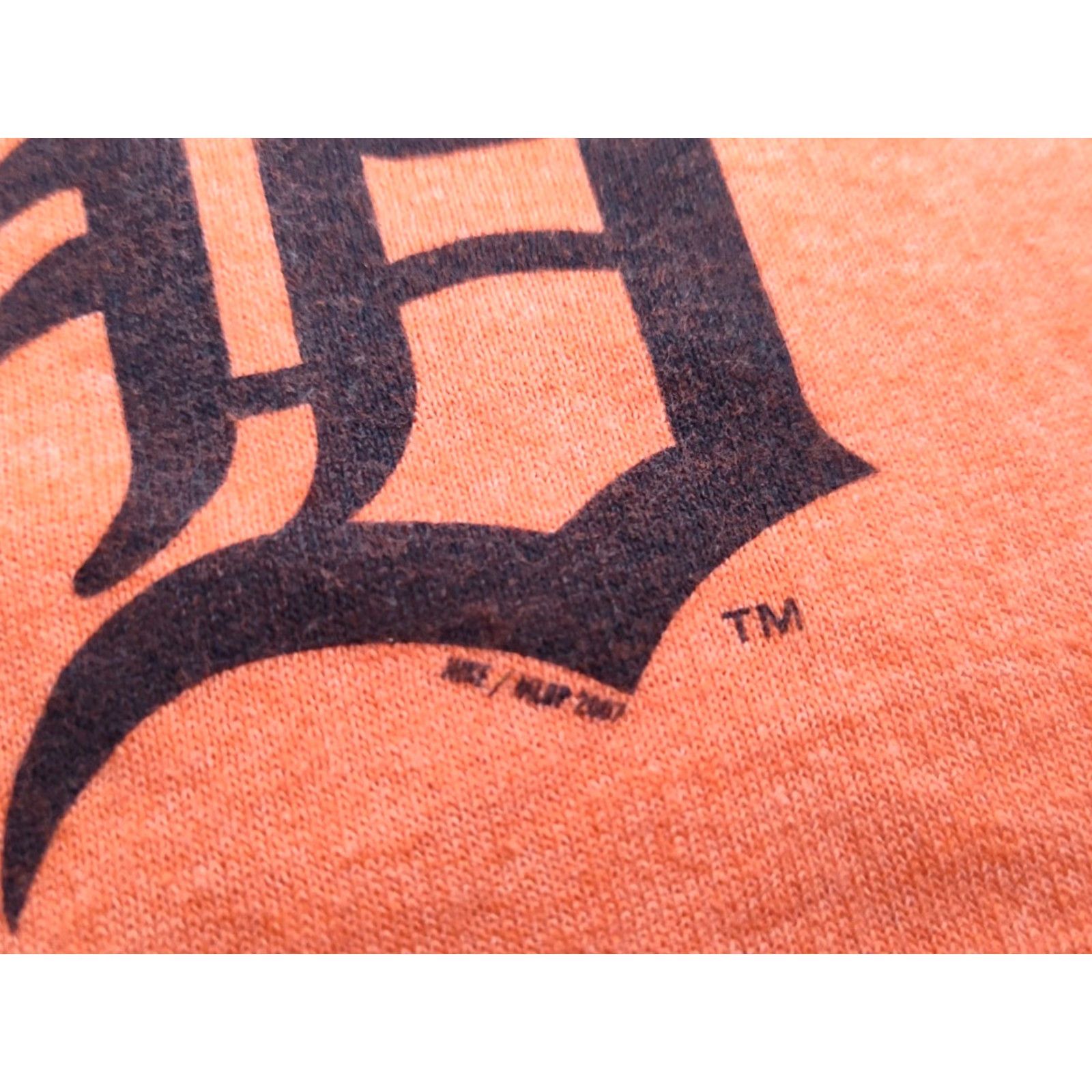 Nike VINTAGE Nike MLB Detroit Tigers Baseball T-Shirt Men’s Large Orange Short Sleeve Crew Neck Cotton Logo 2000s Sports Size US L / EU 52-54 / 3 - 3 Thumbnail