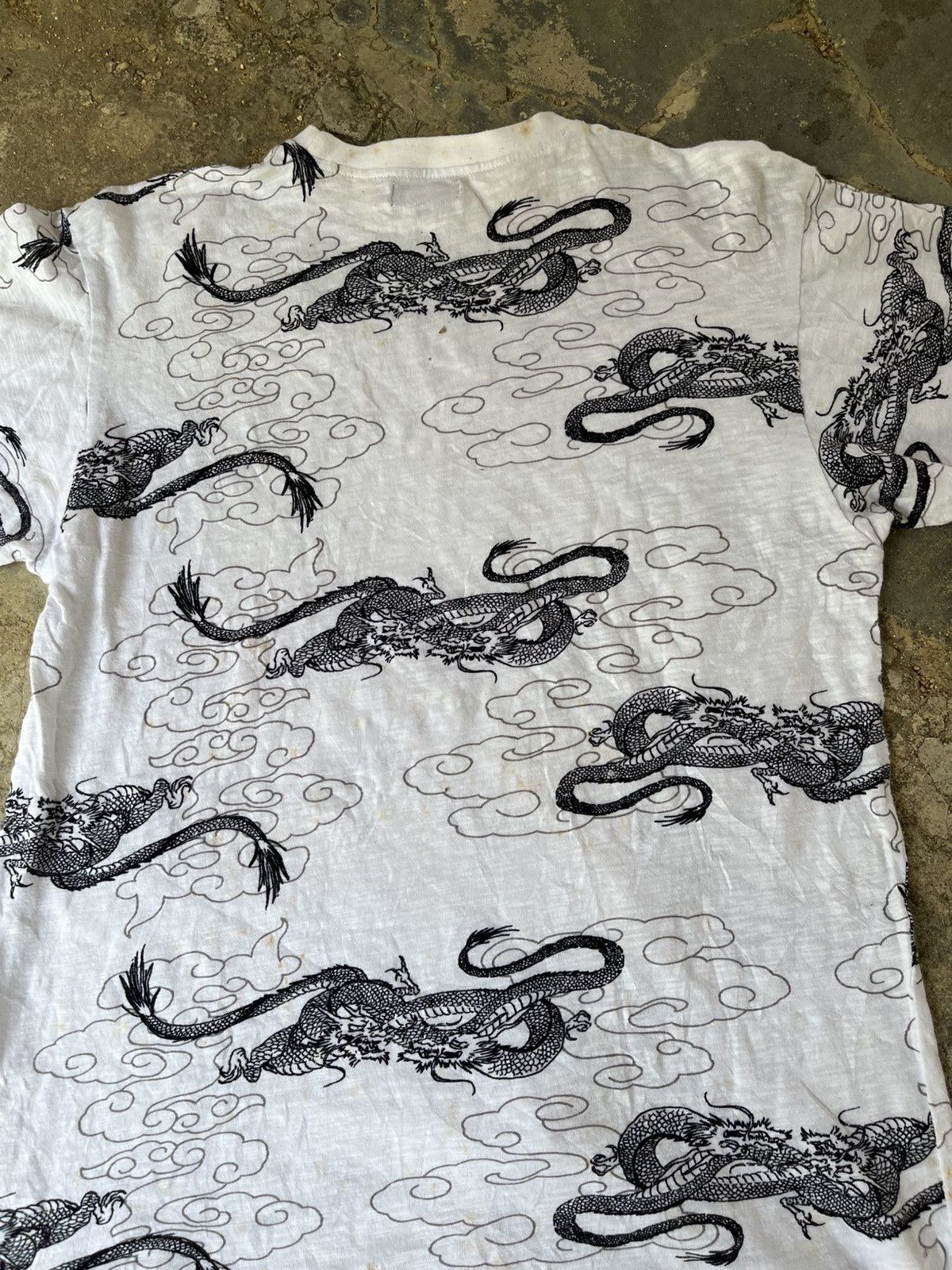 Japanese Brand × Vintage Vintage Overprint Dragon Tee Size US S / EU 44-46 / 1 - 10 Thumbnail