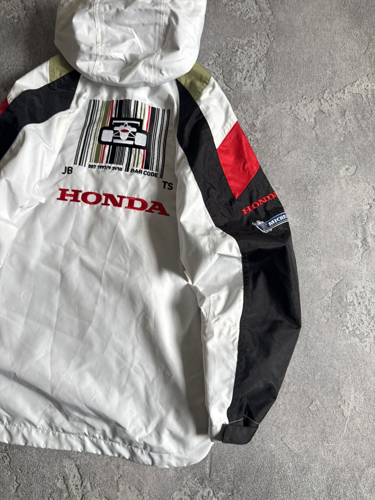 Honda Honda L/Size official BAR F1 racing jacket bomber hooded Size US L / EU 52-54 / 3 - 4 Thumbnail