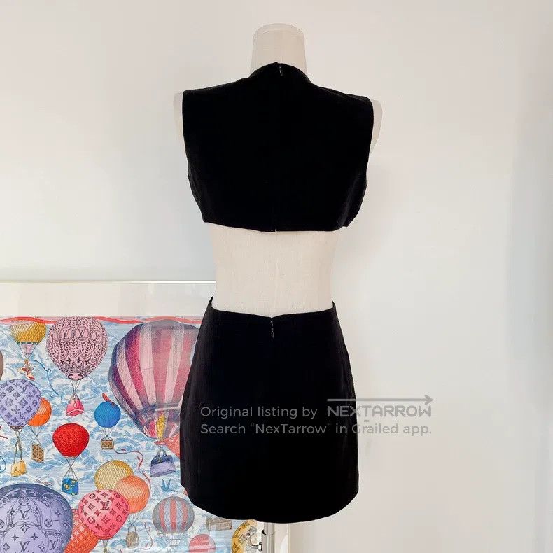 Valentino Valentino Black openwork dress Size M / US 6-8 / IT 42-44 - 3 Thumbnail