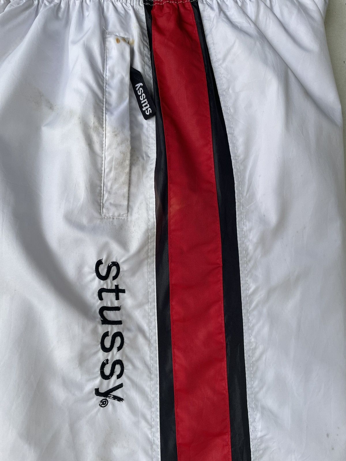 Stussy × Vintage Vintage Stussy Sidetape Style Sweatpant Size US 36 / EU 52 - 10 Thumbnail
