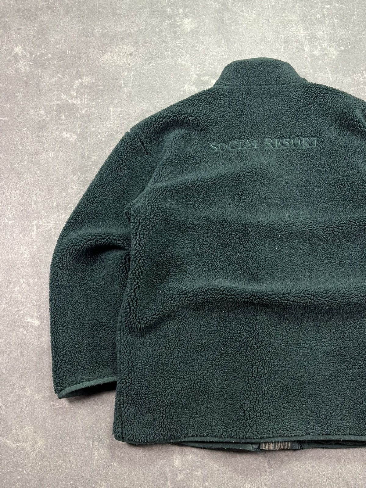 Han Kjobenhavn Han Kjobenhavn Social Resort Big Logo Baggy Fleece Jacket M Size US M / EU 48-50 / 2 - 12 Thumbnail
