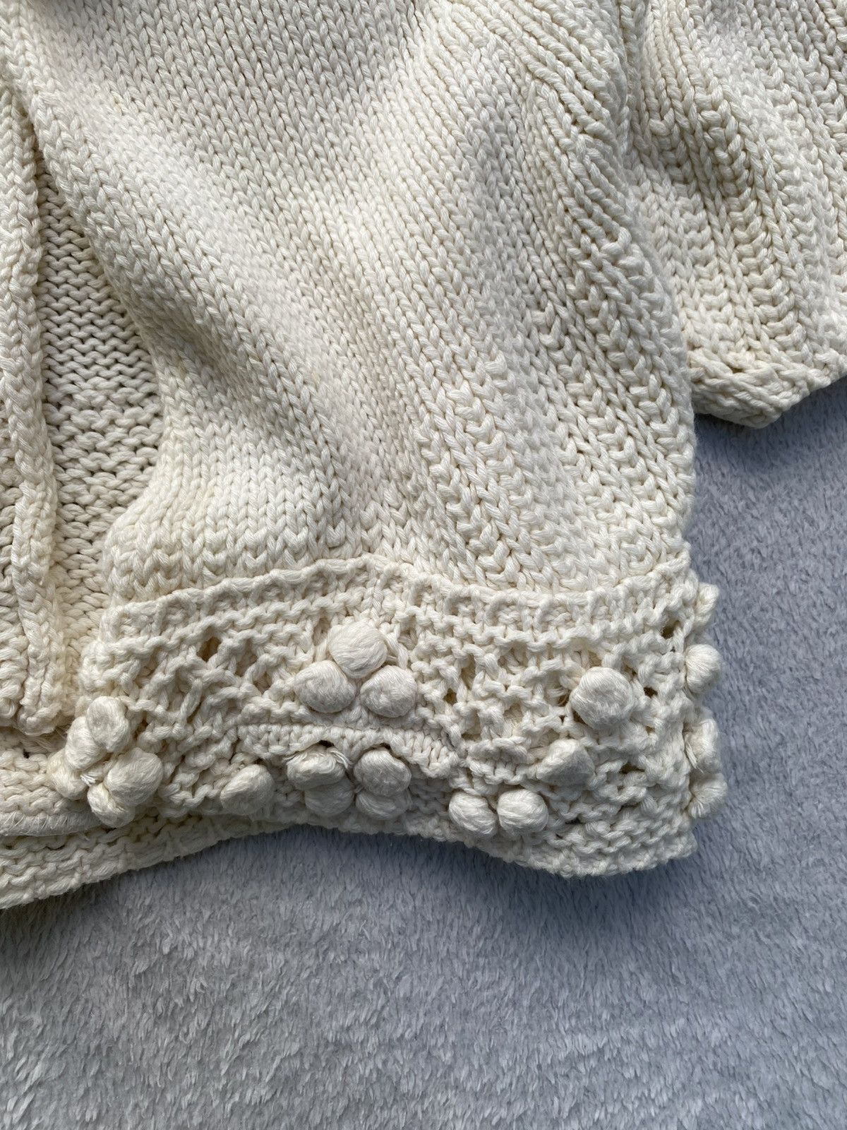 Issey Miyake S/S 2005 Issey Miyake Fete Knit Cardigan Size S / US 4 / IT 40 - 7 Thumbnail