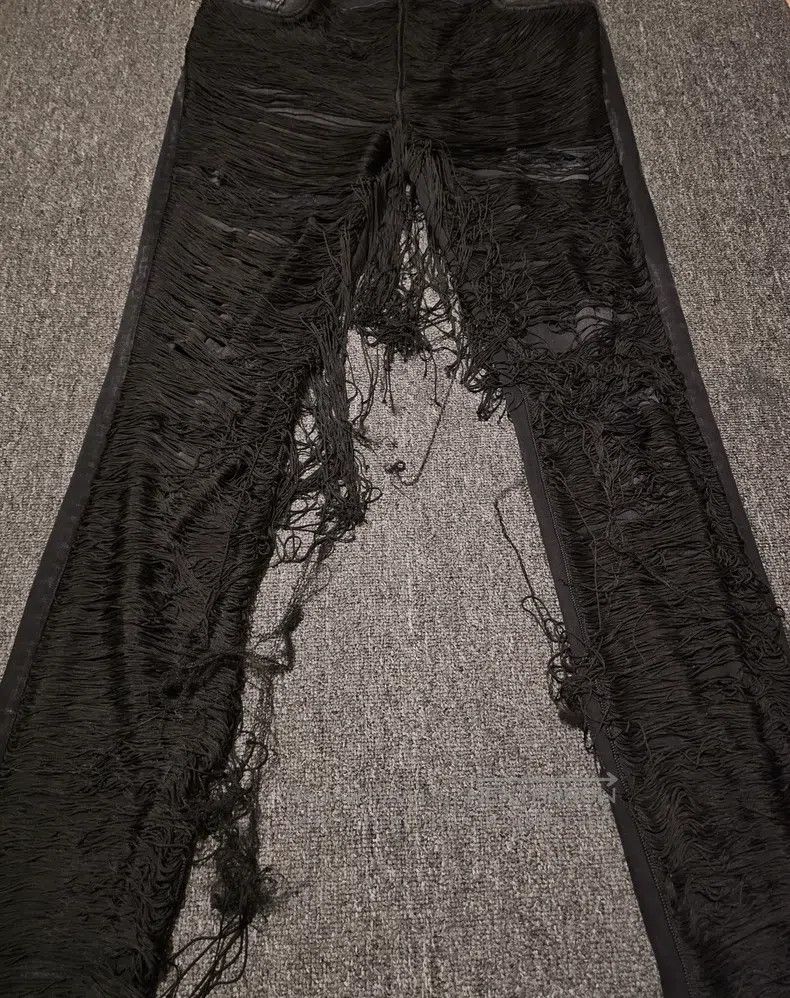 Amiri Amiri Fringed Denim Pants Size US 38 / EU 54 - 5 Thumbnail