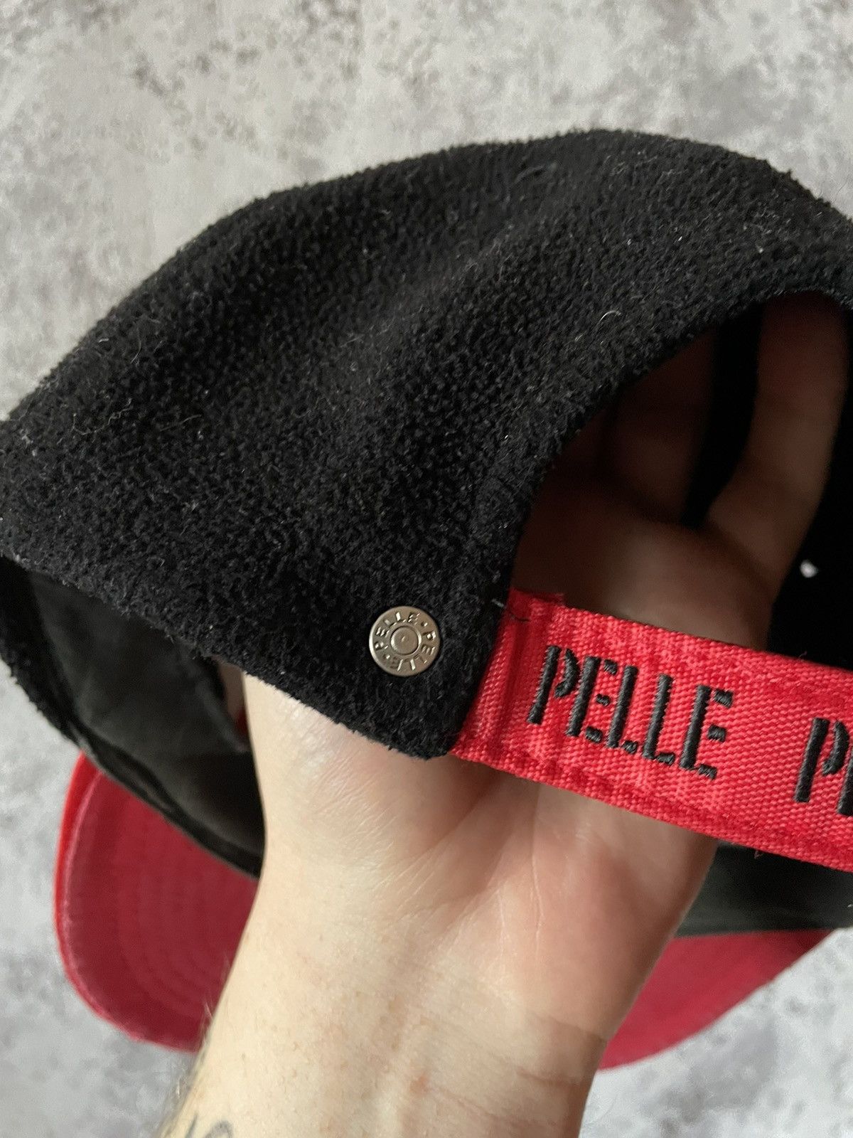 Marc Buchanan Rare Pelle Pelle Marc Buchanan Vintage Fleece Cap Hat Size ONE SIZE - 5 Thumbnail