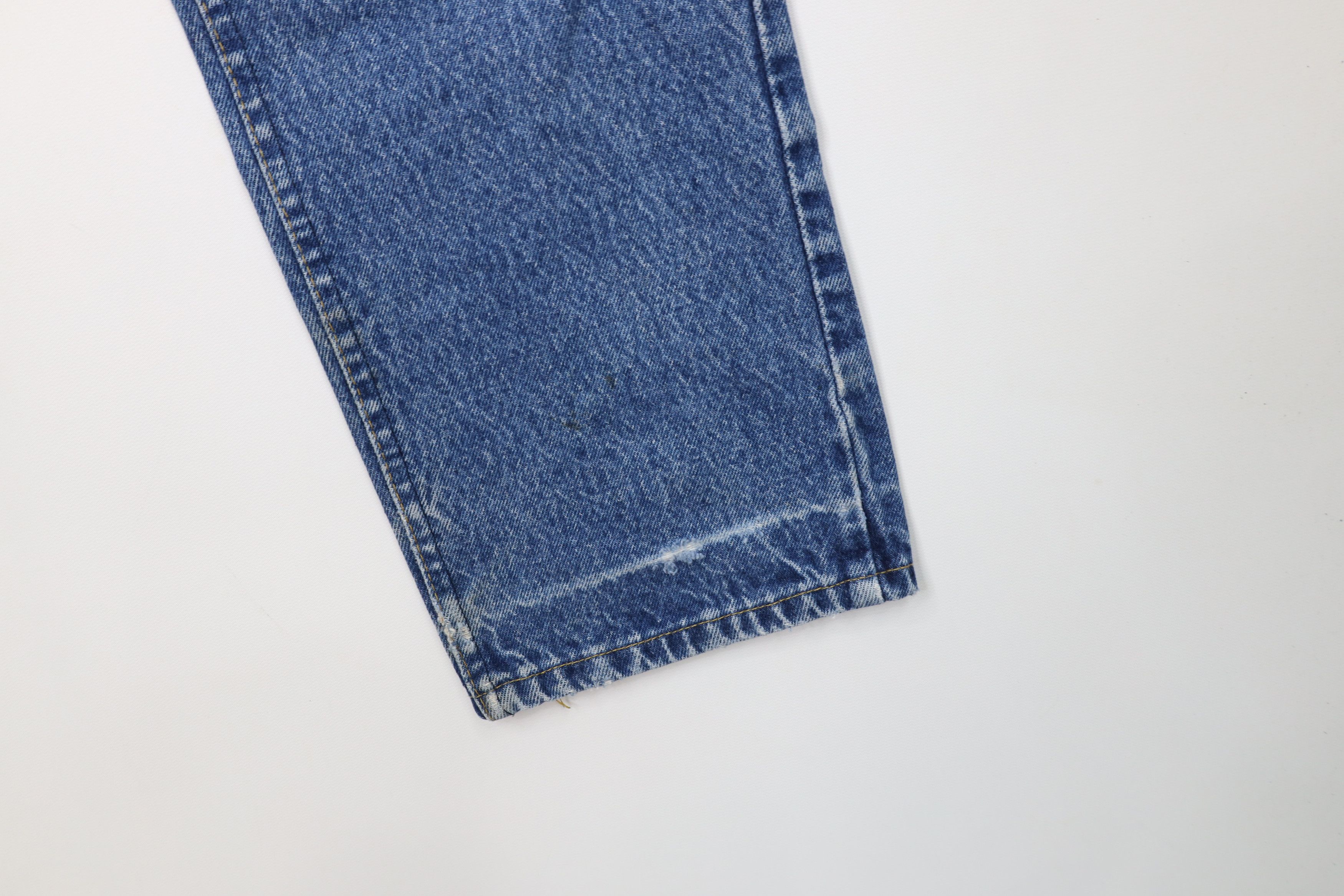 Lee Vintage 90s Lee Straight Leg Denim Jeans Blue Cotton USA Size US 34 / EU 50 - 5 Thumbnail