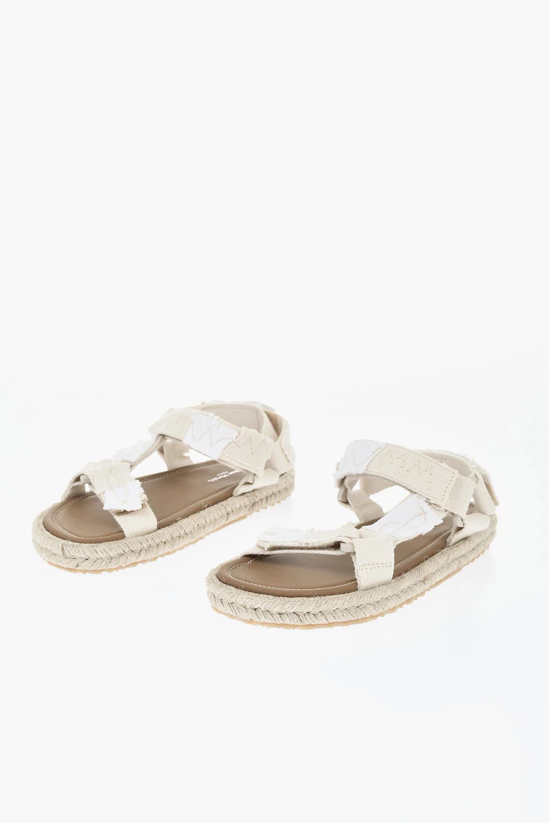 Maison Margiela og1mm0426 Canvas Sandals in Beige Size US 6 / IT 36 - 3 Thumbnail
