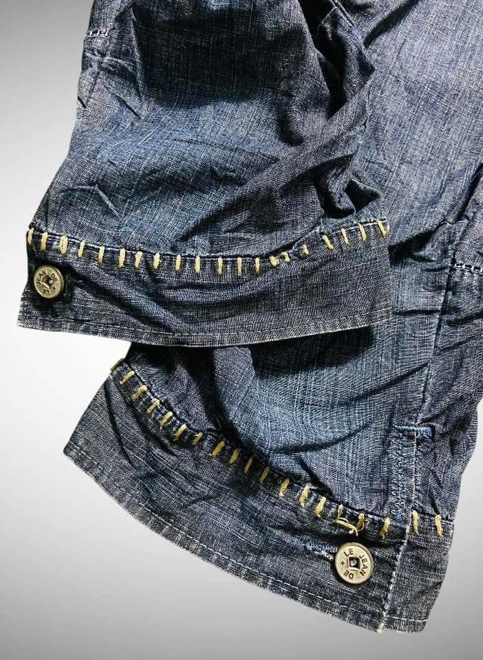 Marithe + Francois Girbaud 🔥MFG BLUE DENIM JUMPSUITS OVERALL PANT W32 Size US 32 / EU 48 - 8 Thumbnail