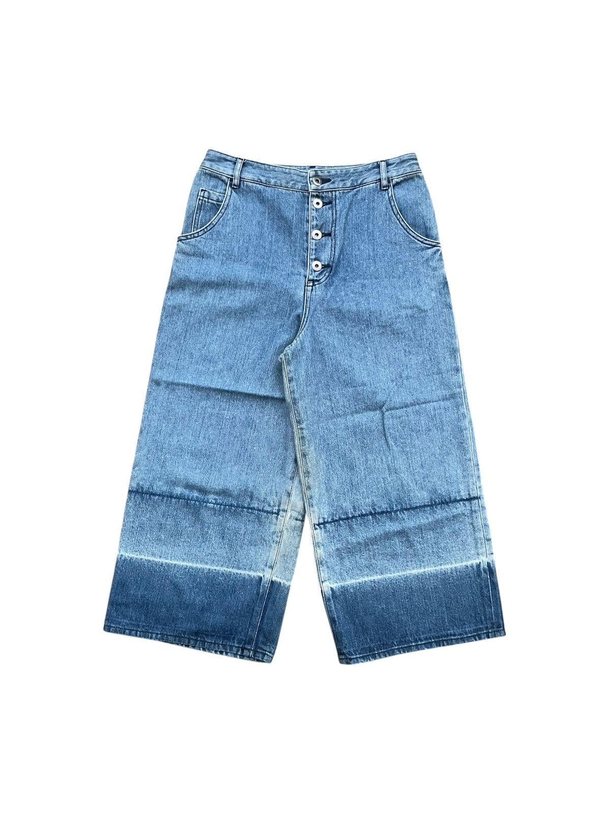 Opening Ceremony Opening Ceremony Baggy Wide Leg Cropped Jeans Size 30" / US 8 / IT 44 - 1 Thumbnail