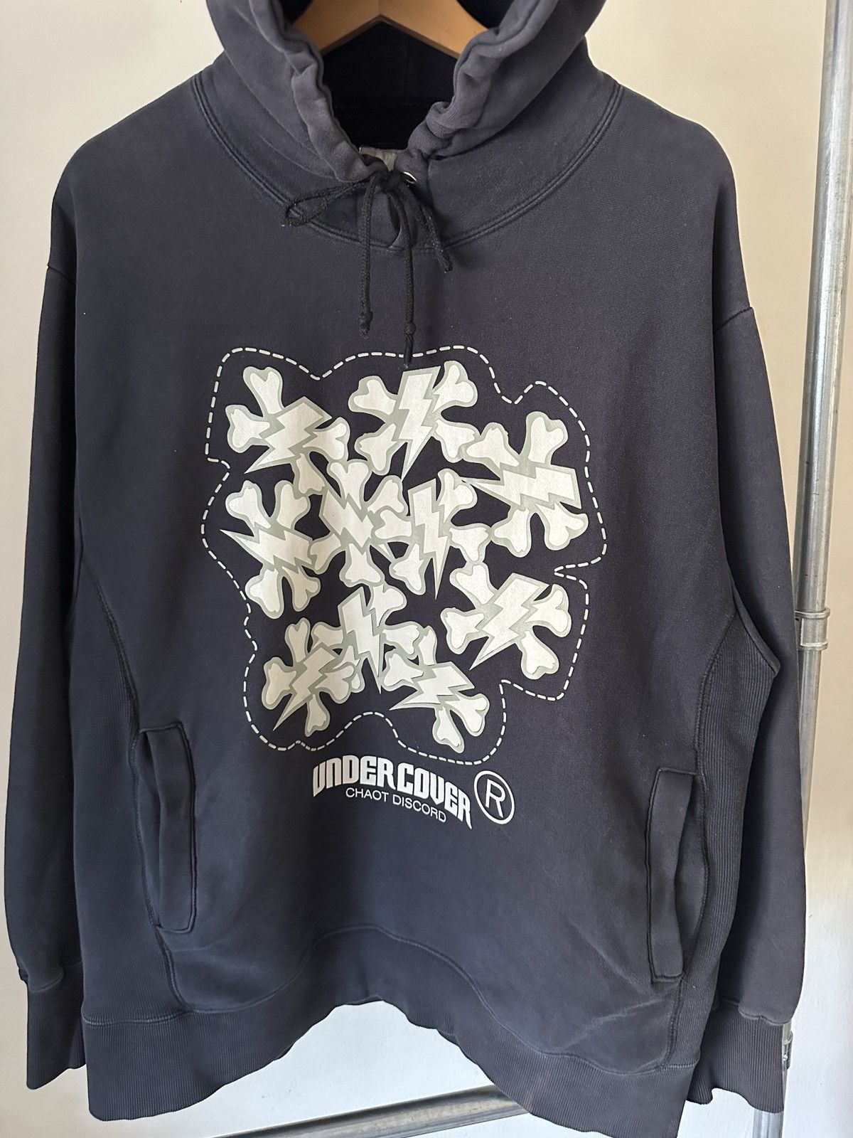 Undercover AW2002 Undercover Chaotic Discord Hoodie Size US XL / EU 56 / 4 - 2 Thumbnail