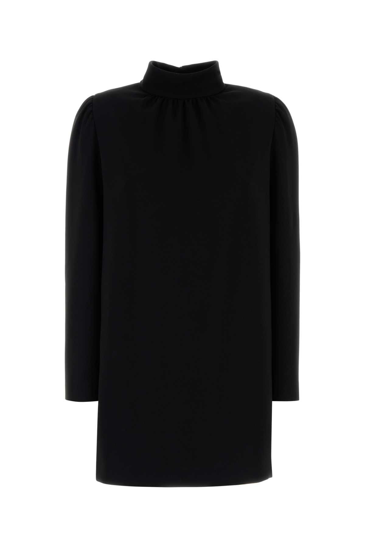 Max Mara Black Crepe Embassy Dress Size S / US 4 / IT 40 - 1 Thumbnail