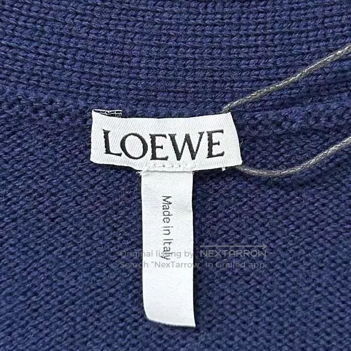 Loewe Loewe Solid Color Embroidered Logo Wool Cardigan Size M / US 6-8 / IT 42-44 - 5 Thumbnail
