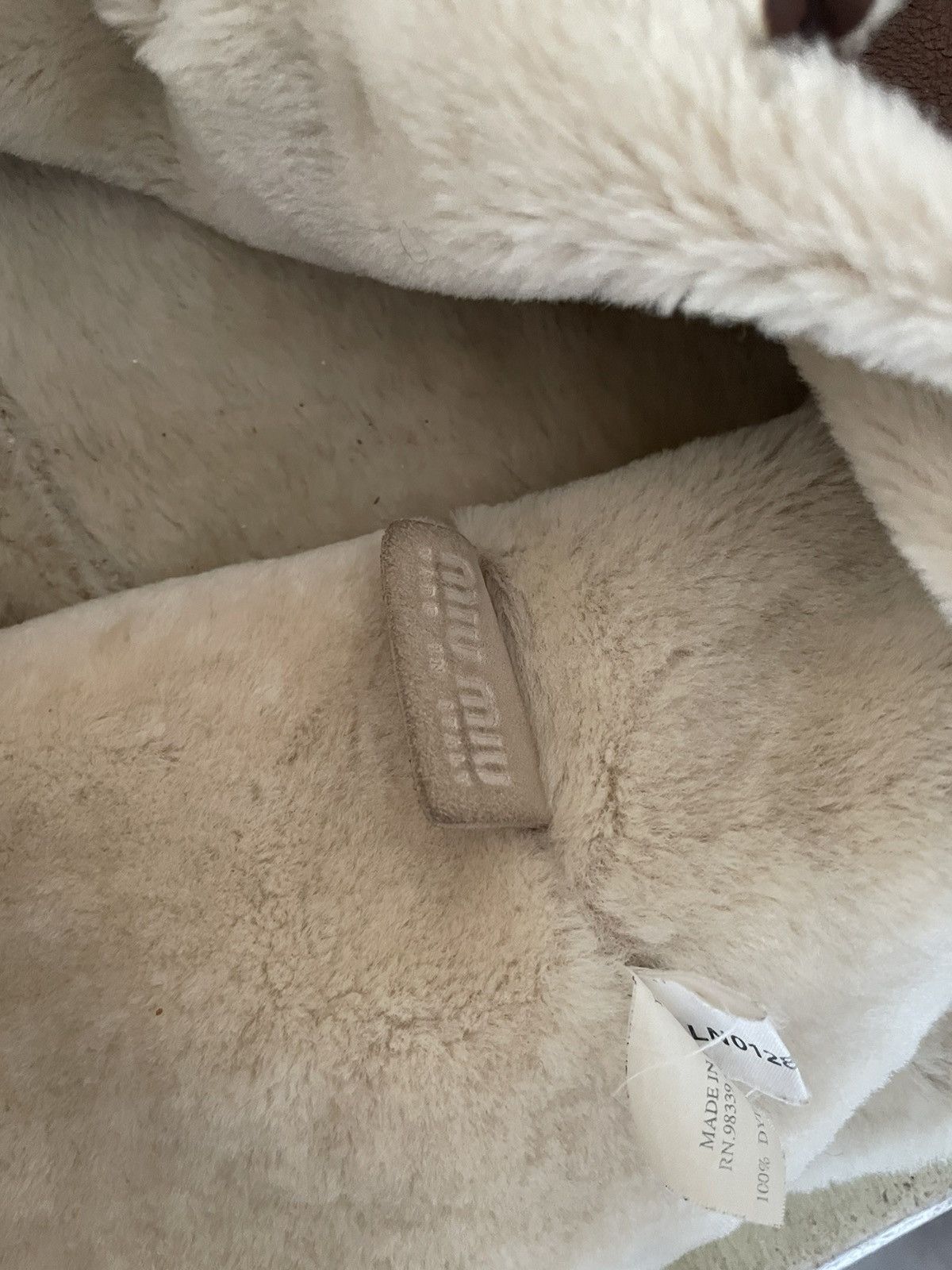 Miu Miu Shearling Tote Size ONE SIZE - 6 Thumbnail