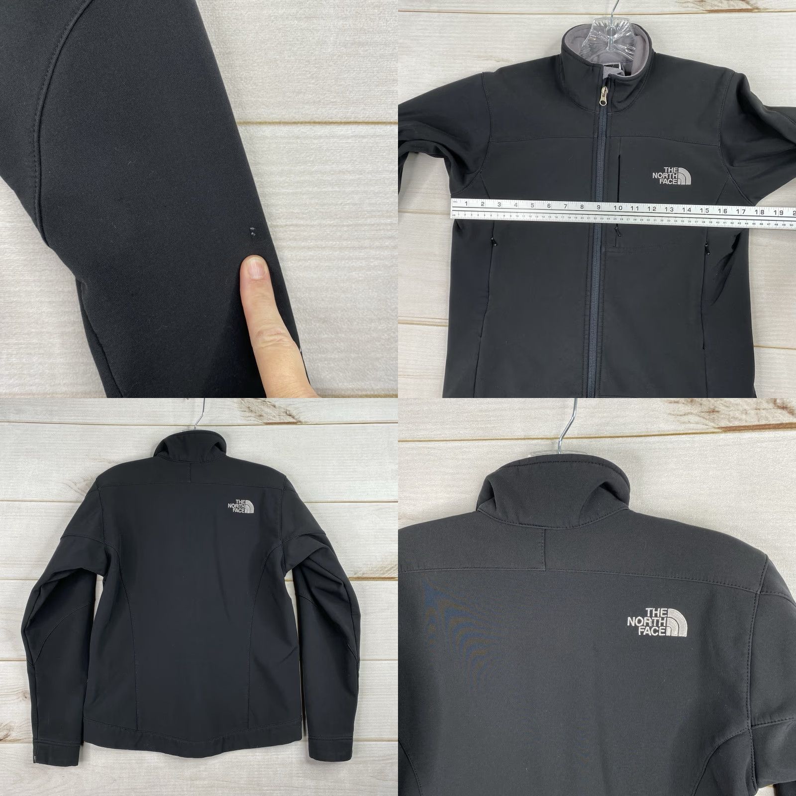The North Face **The North Face Women's XS Black Softshell Jacket Full Zip Mock Neck** User: **The North Face Women's XS Black Softshell Jacket Full Zip Mock Neck** Size XS / US 0-2 / IT 36-38 - 8 Thumbnail