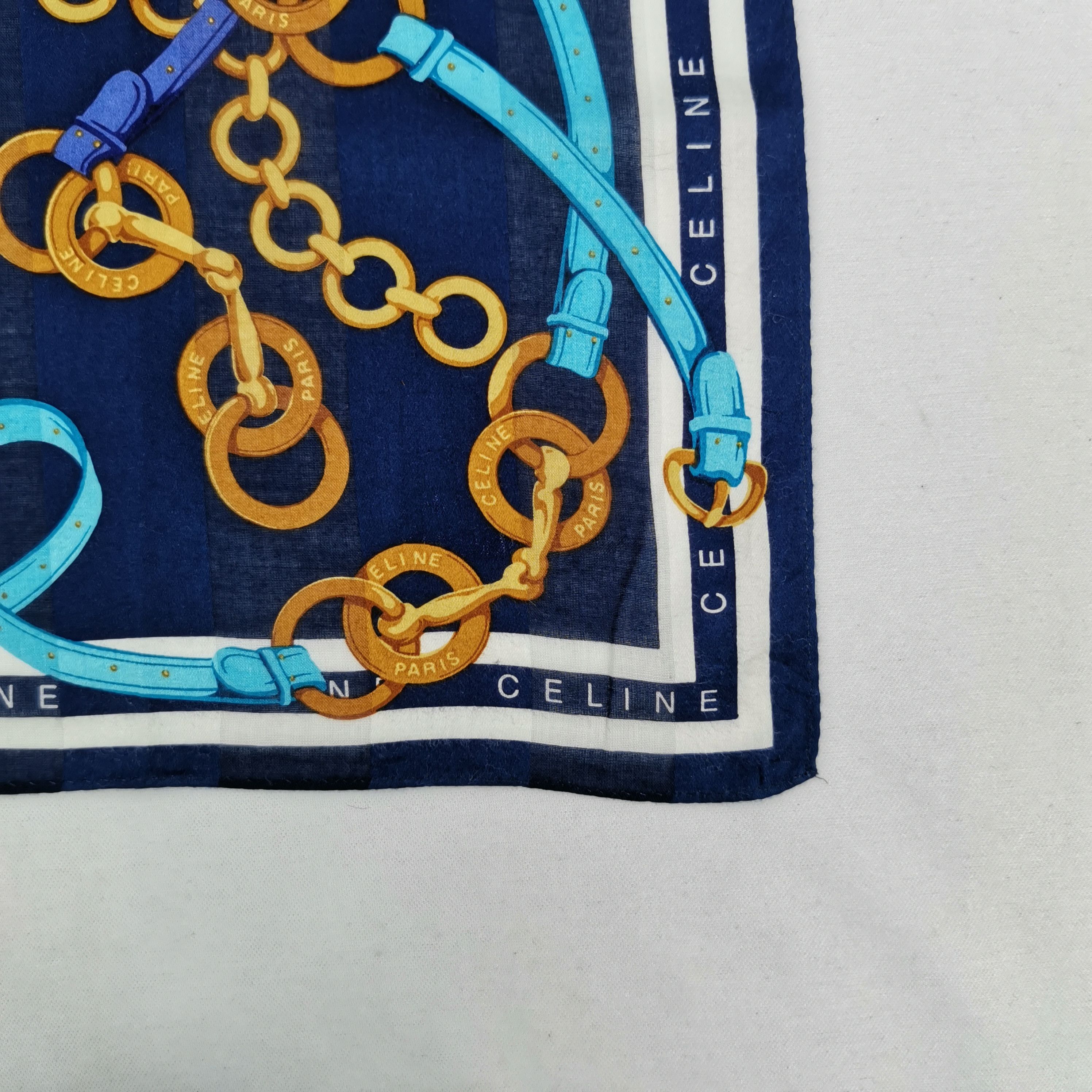 Celine Vintage Celine Handkerchief Neckerchief Bandana Size ONE SIZE - 2 Thumbnail