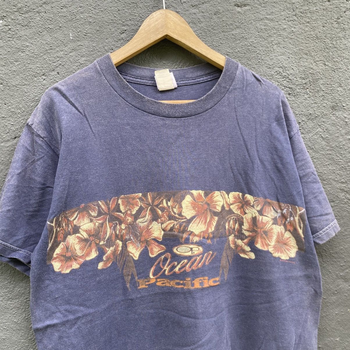 Ocean Pacific Thrashed Faded Vintage 90s Ocean Pacific Surfing Brand Tee Size US L / EU 52-54 / 3 - 2 Thumbnail