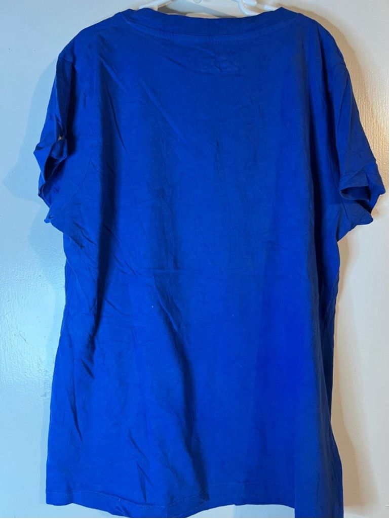 Russell Athletic Women's Russell T-shirt, Size M, Blue with Jayhawks logo Size US M / EU 48-50 / 2 - 2 Thumbnail