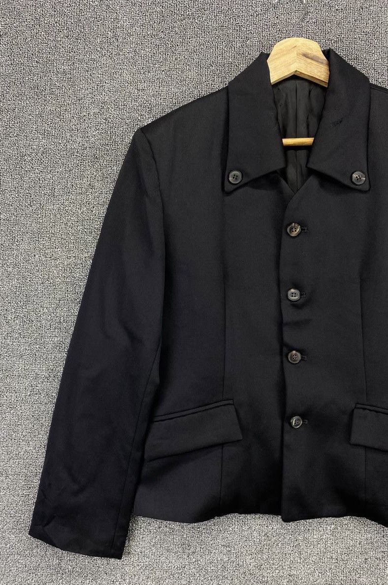Yohji Yamamoto Vintage Yohji Yamamoto Y’S Bis Wool Coat Jacket Size M / US 6-8 / IT 42-44 - 3 Thumbnail