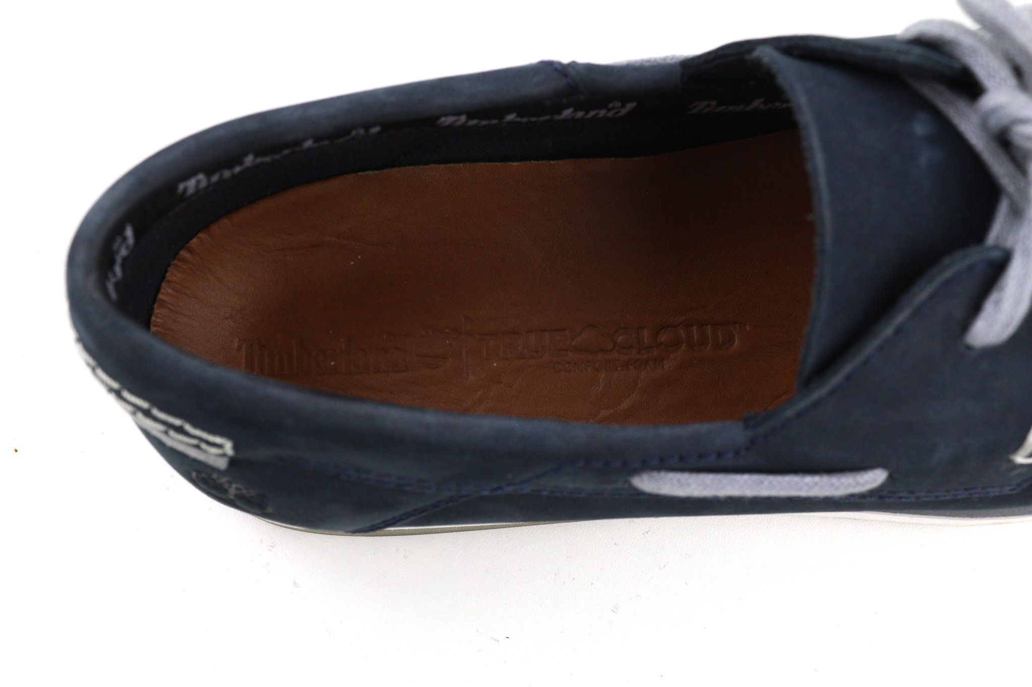 Timberland A416H UK7 Blue Leather Slip On Loafer 80997 Size US 7.5 / EU 40-41 - 9 Thumbnail