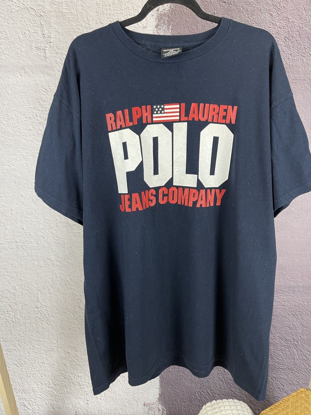 Polo Ralph Lauren Polo Jeans Company Ralph Lauren vintage big logo tee shirt Size US XL / EU 56 / 4 - 3 Thumbnail