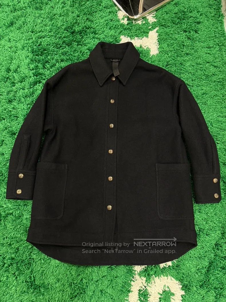 CHROME HEARTS Black Wool Jacket