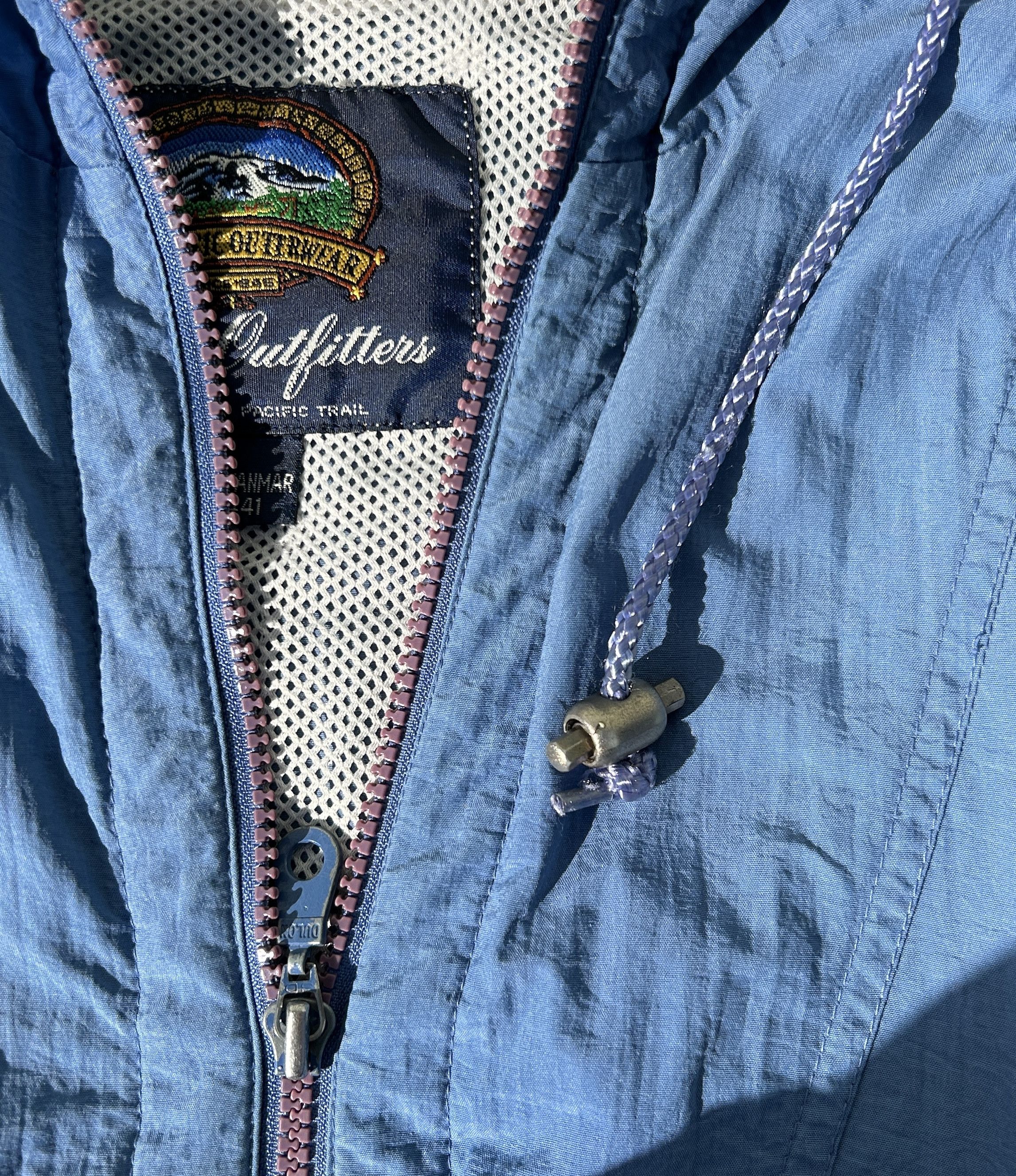 PERSON'S Pierson's Light Blue Raincoat Size US M / EU 48-50 / 2 - 3 Thumbnail