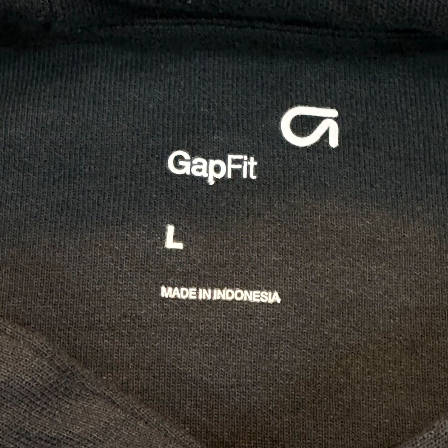 Gap GapFit Hoodie Mens Large Moisture Wicking Hooded Pullover Cotton Black NWT Logo Size US L / EU 52-54 / 3 - 4 Thumbnail