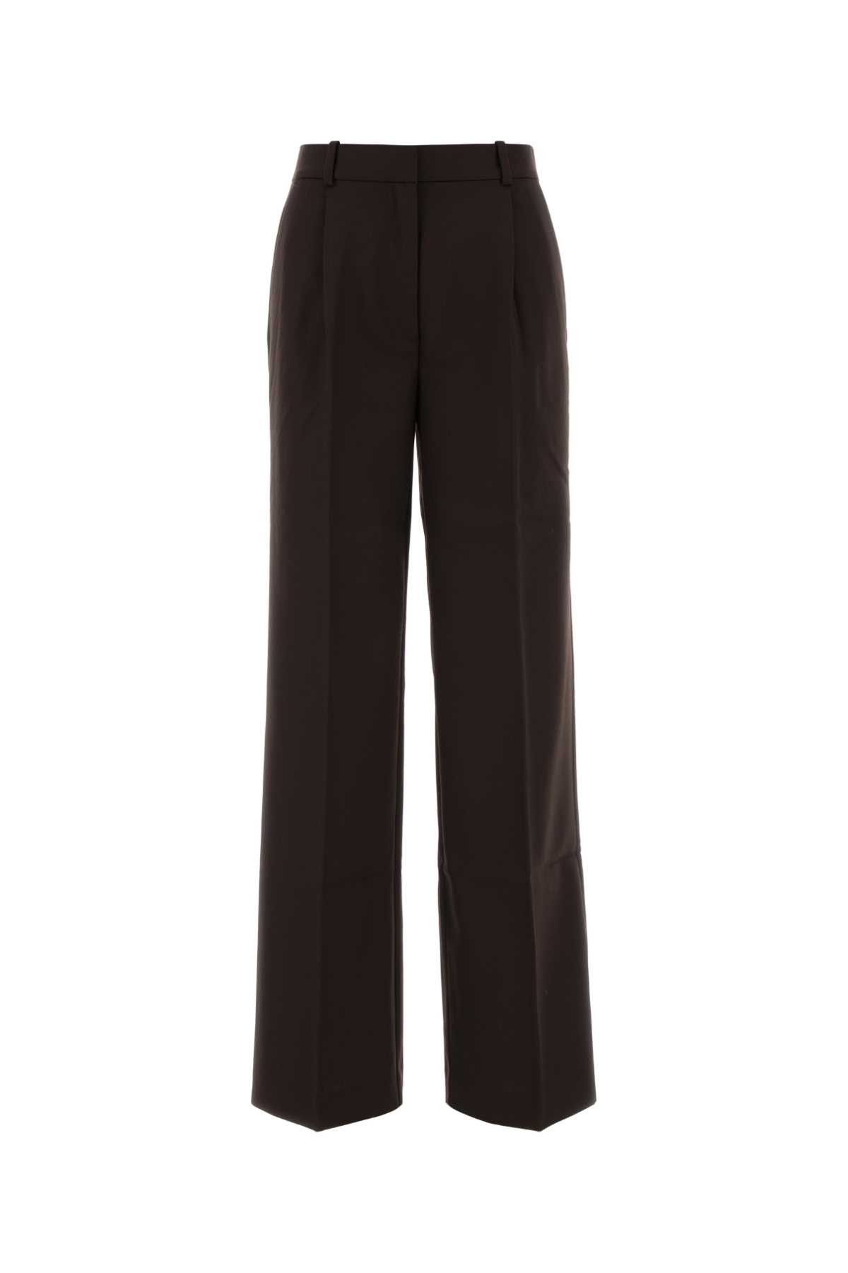 Anine Bing Chocolate Polyester Blend Palazzo Pant Size 26" / US 2 / IT 38 - 1 Thumbnail