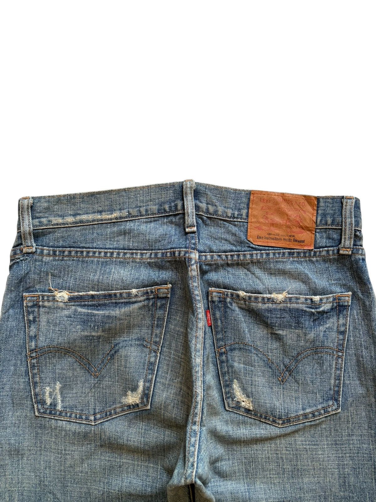 Levi's Vintage 90s Levis 534 Mud Wash Distressed Baggy Jeans Size US 34 / EU 50 - 7 Thumbnail
