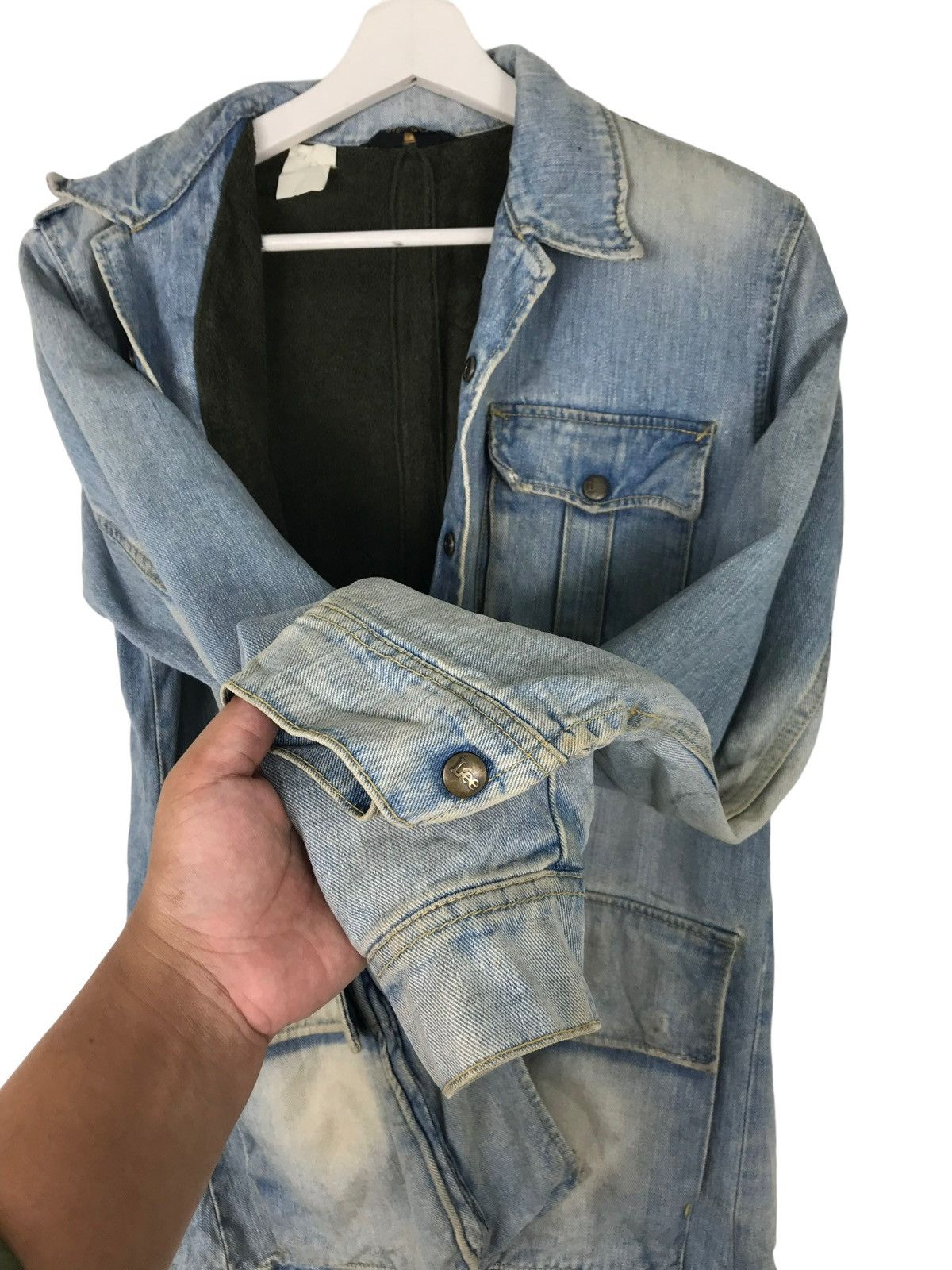 Lee 🔥 LEE X N HOLLYWOOD FOUR POCKET DENIM JACKET Size US S / EU 44-46 / 1 - 7 Thumbnail