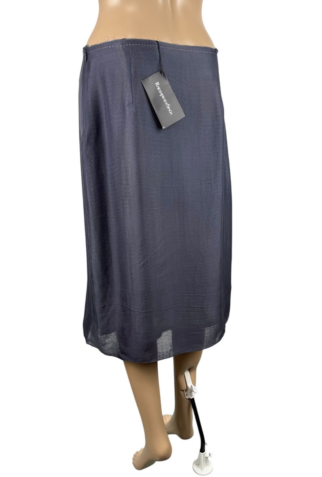Other Rajesh Pratap Singh Silk Skirt Knee Length Size 30" / US 8 / IT 44 - 6 Thumbnail