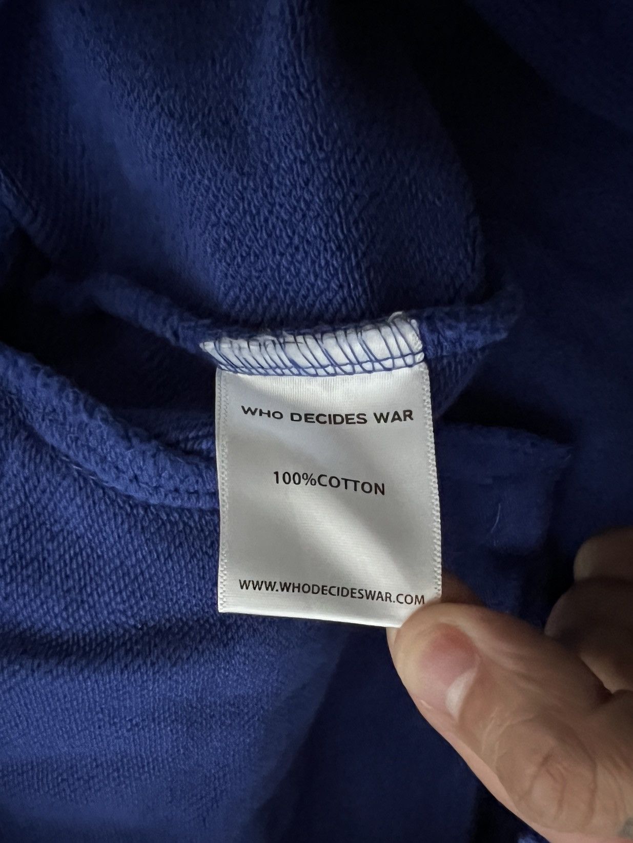 Who Decides War WDW GLORY HOODIE Size US M / EU 48-50 / 2 - 3 Thumbnail