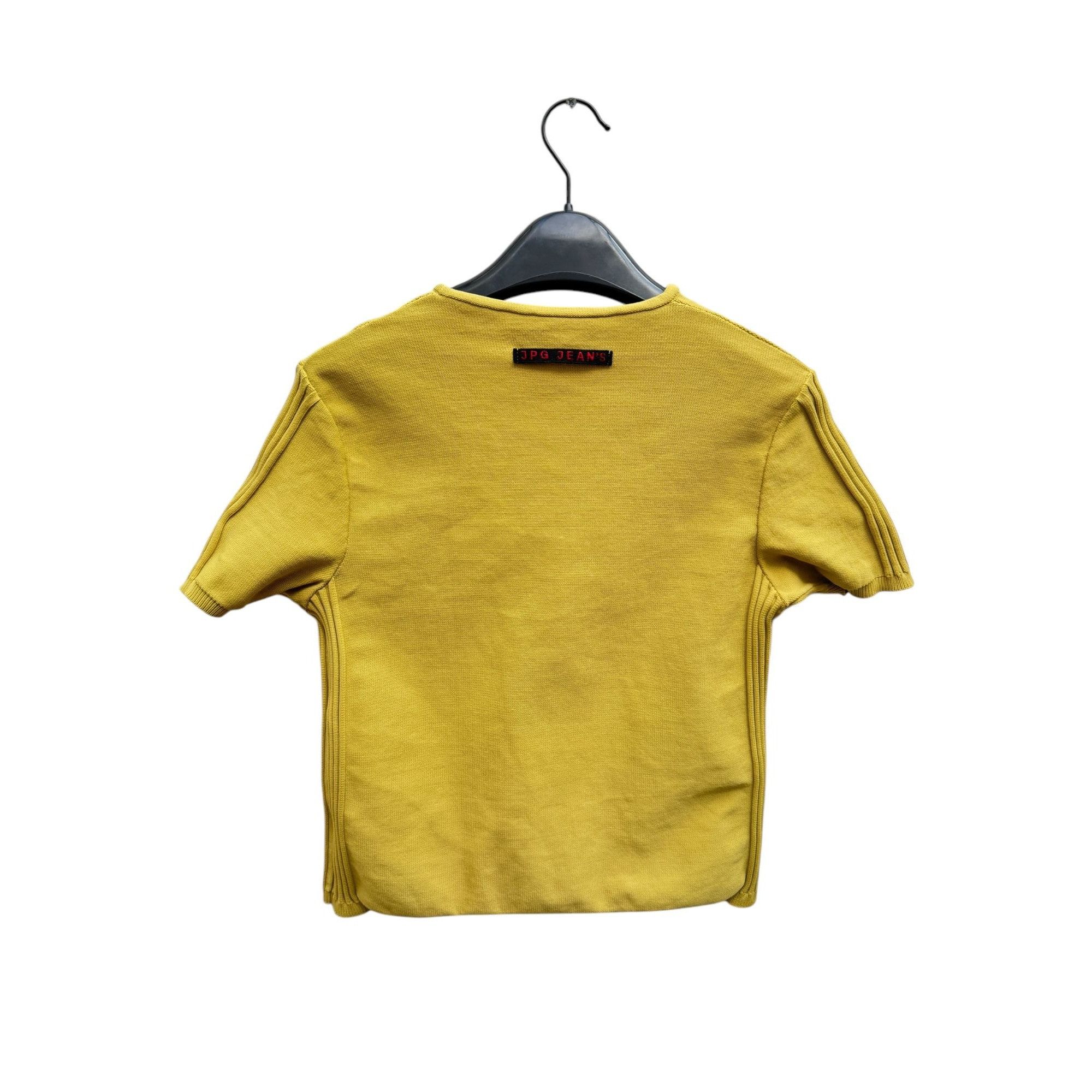 Jean Paul Gaultier Vintage Yellow JPG Top Size S / US 4 / IT 40 - 3 Thumbnail