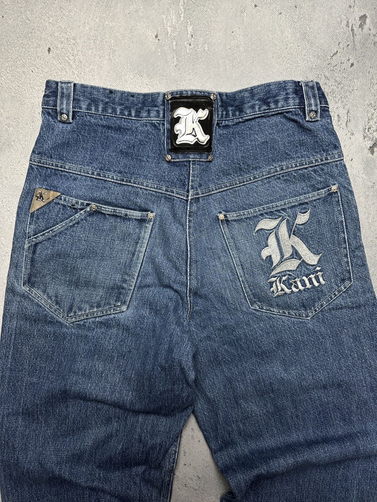 Rare Design Karl Kani Vintage 90s Rap Jeans Wide Pants y2k