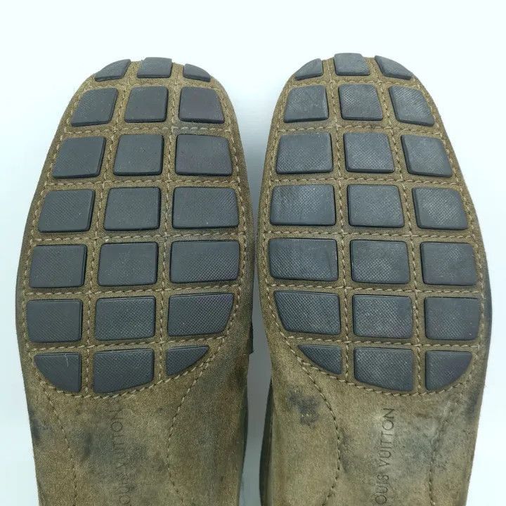 Louis Vuitton Louis Vuitton Brown Suede Moccasin Shoes for Men -2508 Size US 8 / EU 41 - 4 Thumbnail