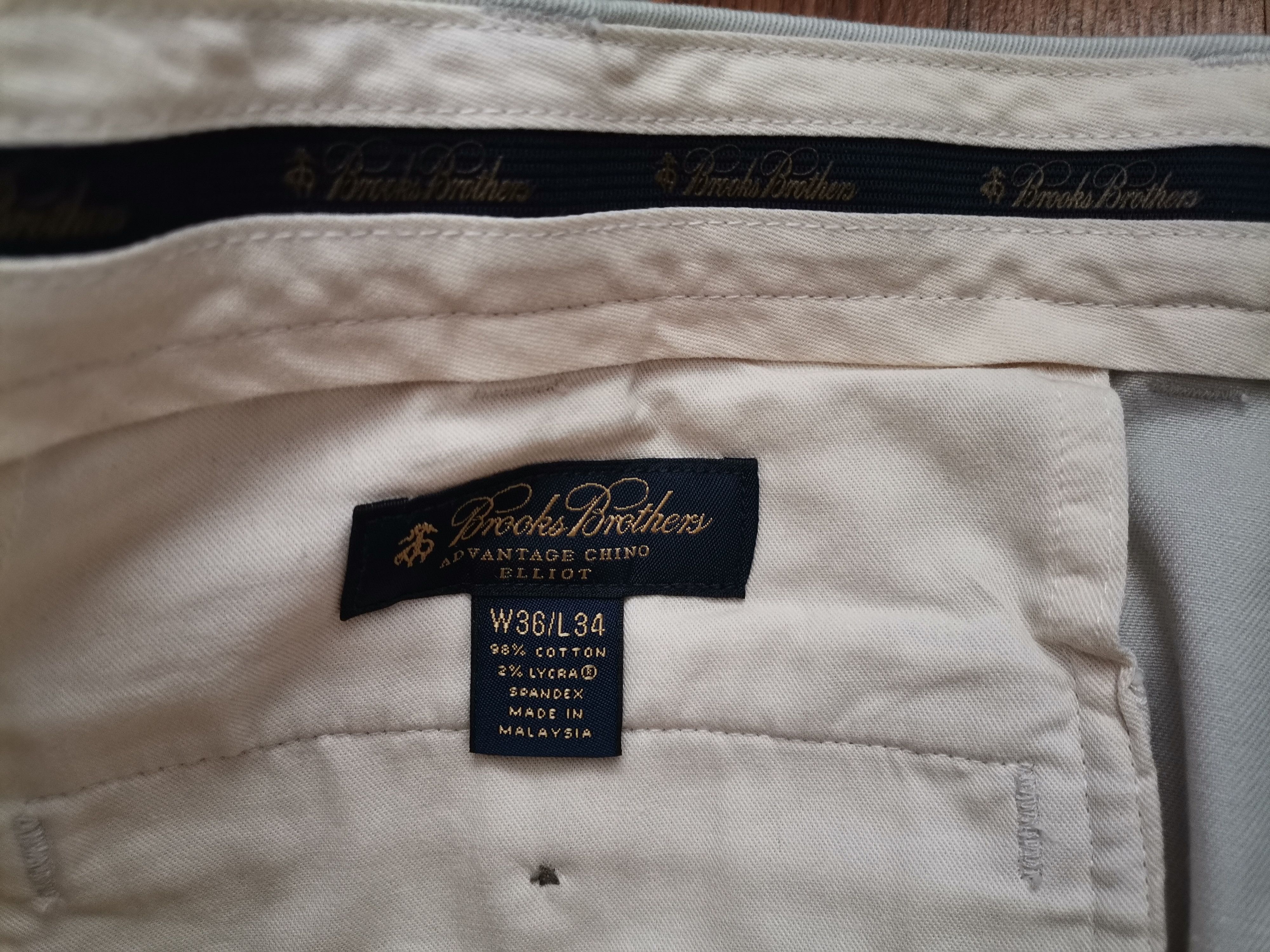 Brooks Brothers Vintage Brooks Brothers Elliot Chino Pants Size US 36 / EU 52 - 3 Thumbnail