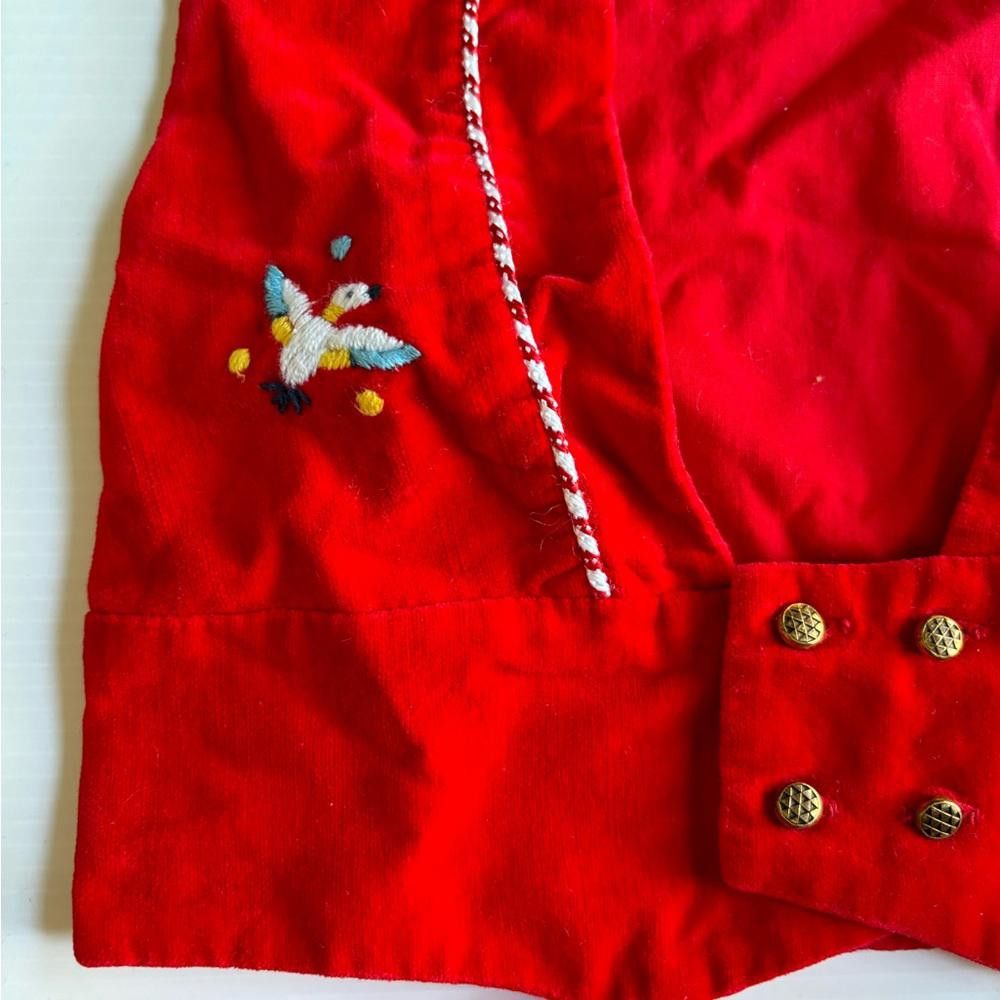 Designer Vintage Toddler Embroidered Two-Piece Set Size ONE SIZE - 2 Thumbnail