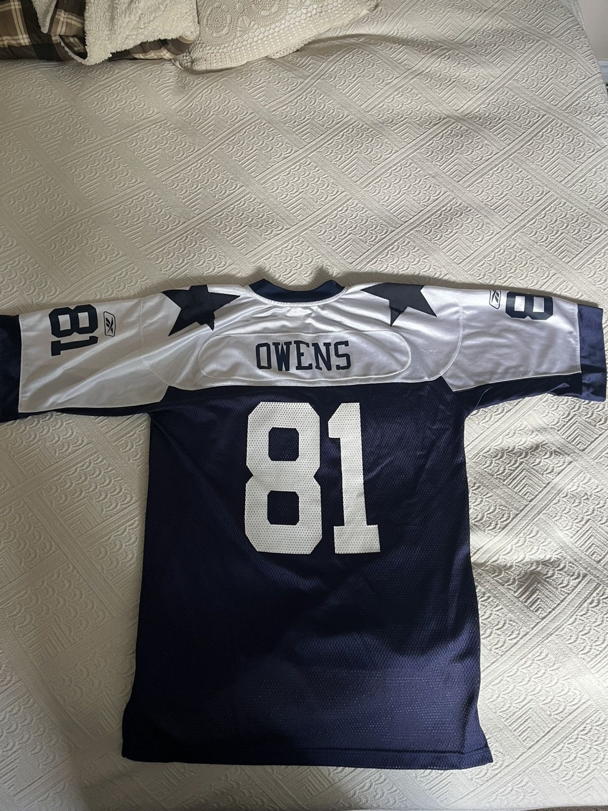 NFL Terrell Owens Dallas Cowboys Vintage Jersey Size US L / EU 52-54 / 3 - 2 Thumbnail