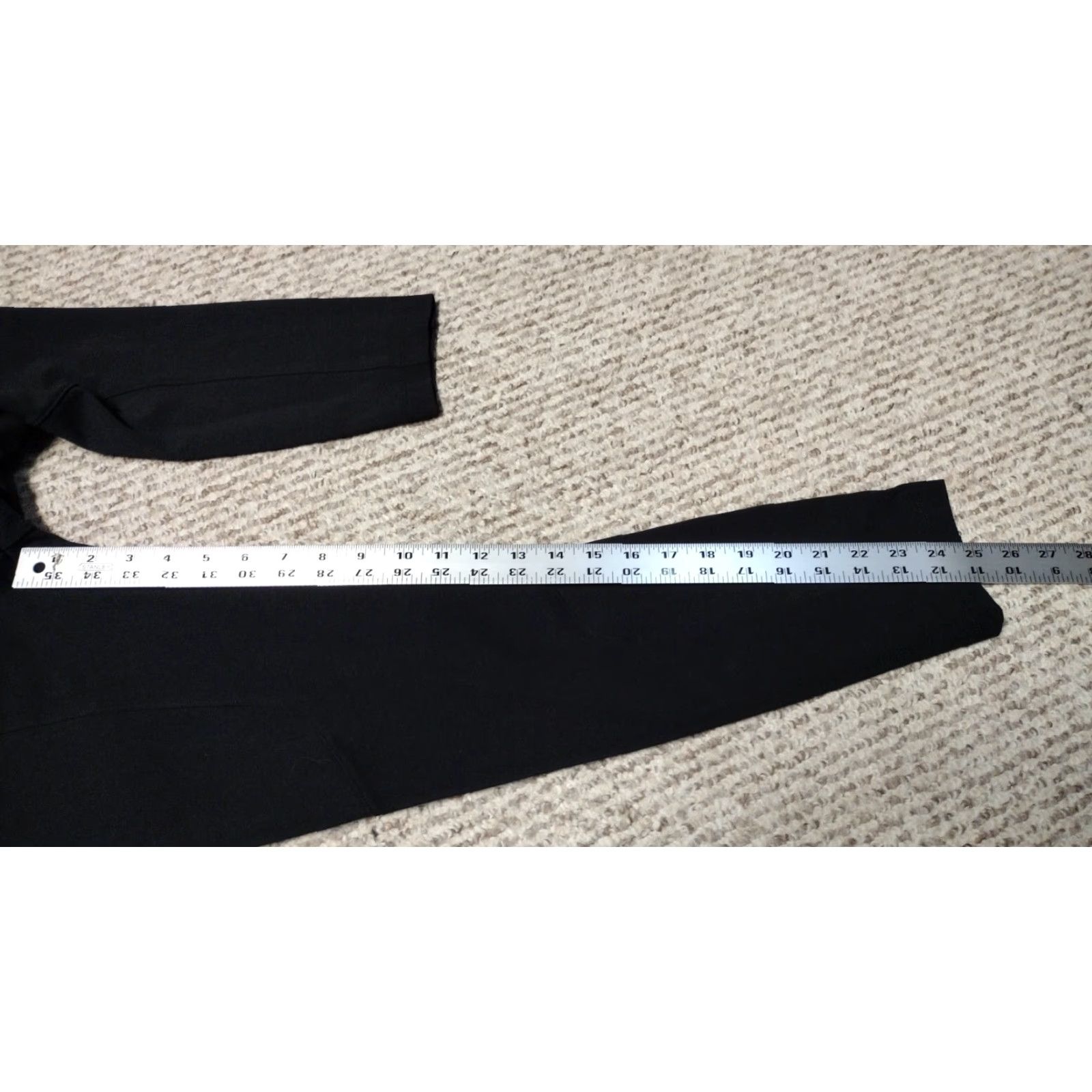 Nike Nike Women's 7/8 Tight Fit Air Logo Leggings Black NWT Retro Casual Pants Womens Size 28" / US 6 / IT 42 - 6 Thumbnail