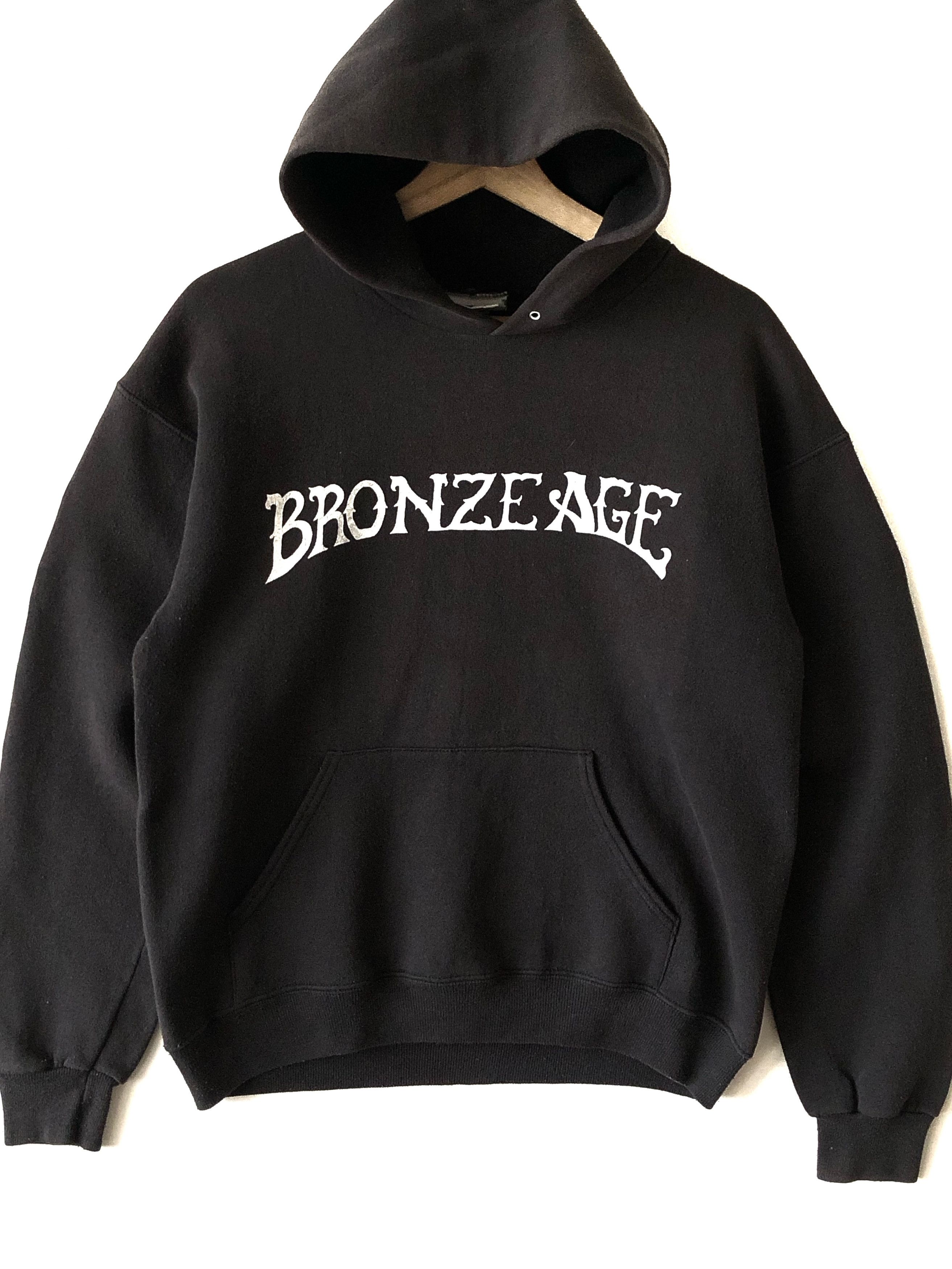 Vintage RARE🔥VINTAGE 90’S BRONZE AGE 50:50 HOODIE Size US M / EU 48-50 / 2 - 7 Thumbnail