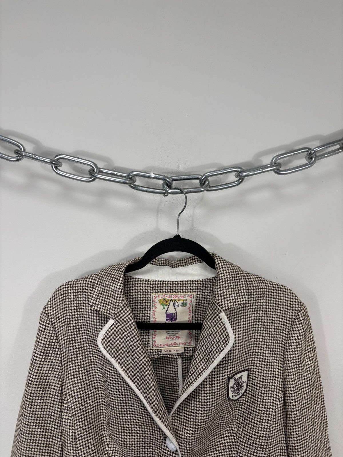 Other Luis Trenker NWT Women’s Houndstooth Hemp Blazer Jacket Size M / US 6-8 / IT 42-44 - 3 Thumbnail