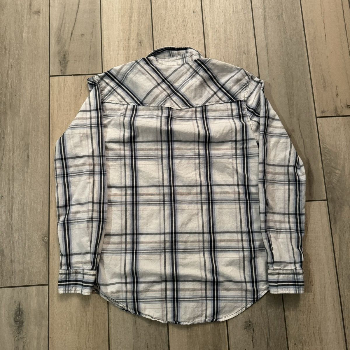 Anchor Blue × Fubu × JNCO Vintage Y2K Skater Jnco Skater Button Up Fits Medium-Large Size US M / EU 48-50 / 2 - 13 Thumbnail