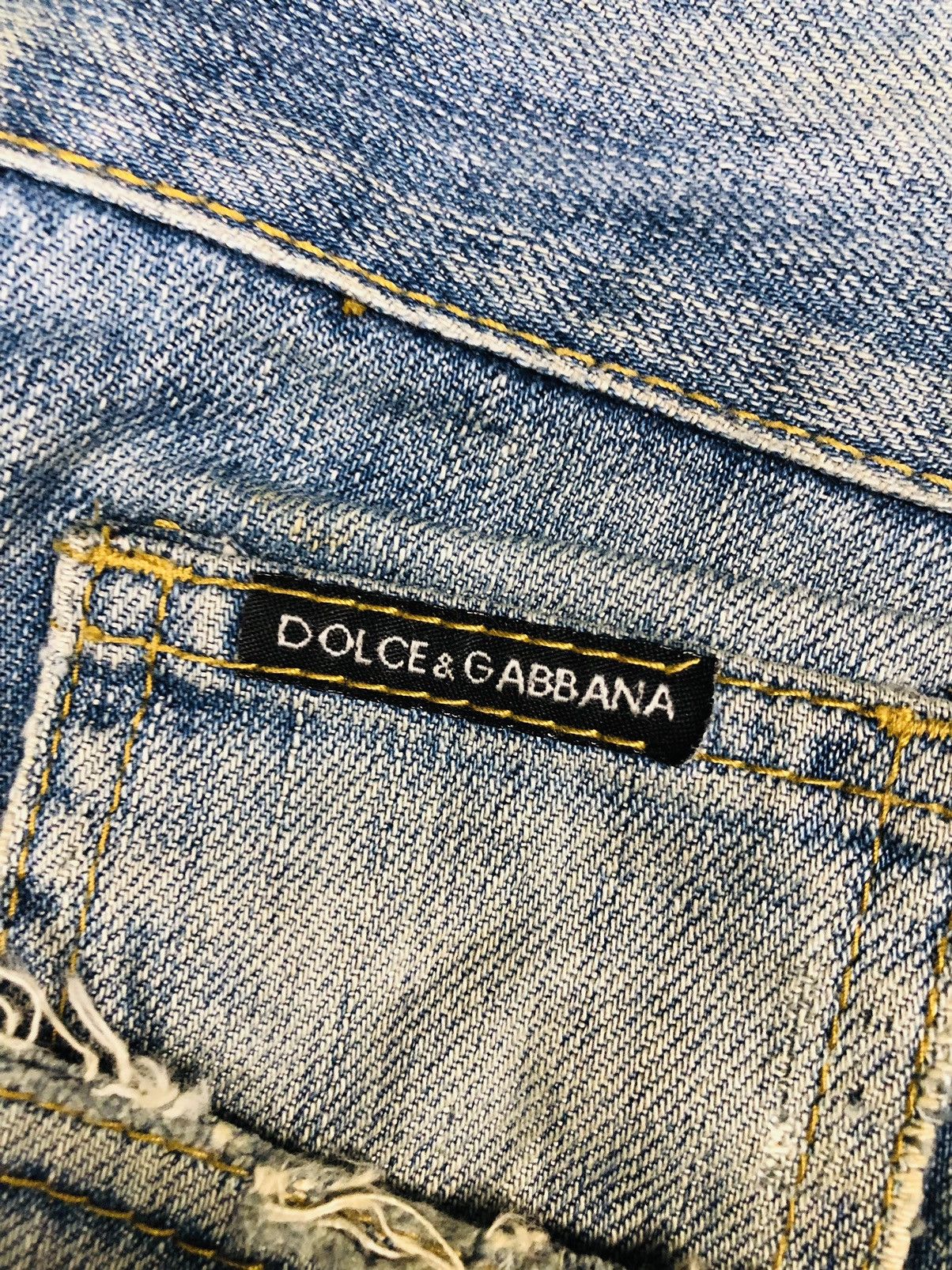 Dolce & Gabbana Dolce & Gabbana Distress Jeans (36) Size US 34 / EU 50 - 9 Thumbnail
