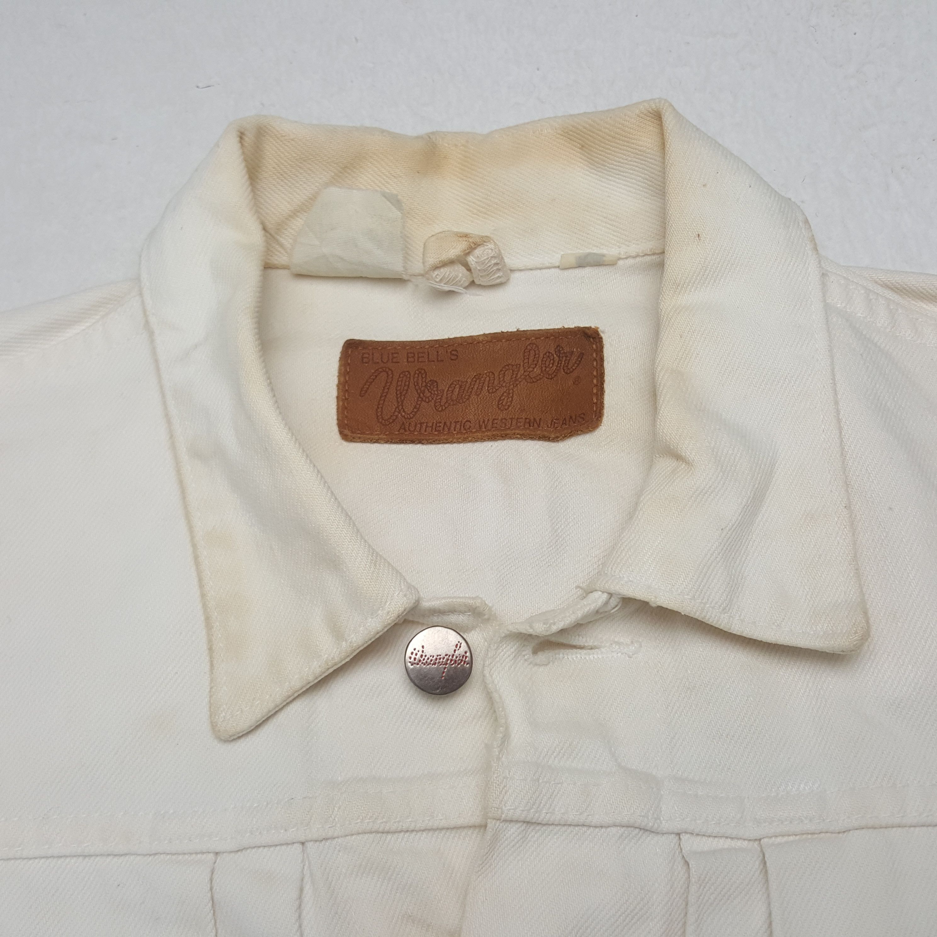 Vintage × Wrangler Vintage Wrangler Japanese Style Denim Bikers Jacket Size US M / EU 48-50 / 2 - 5 Thumbnail