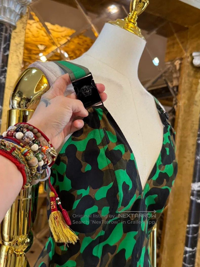 Versace Versace Camouflage dress Size M / US 6-8 / IT 42-44 - 6 Thumbnail