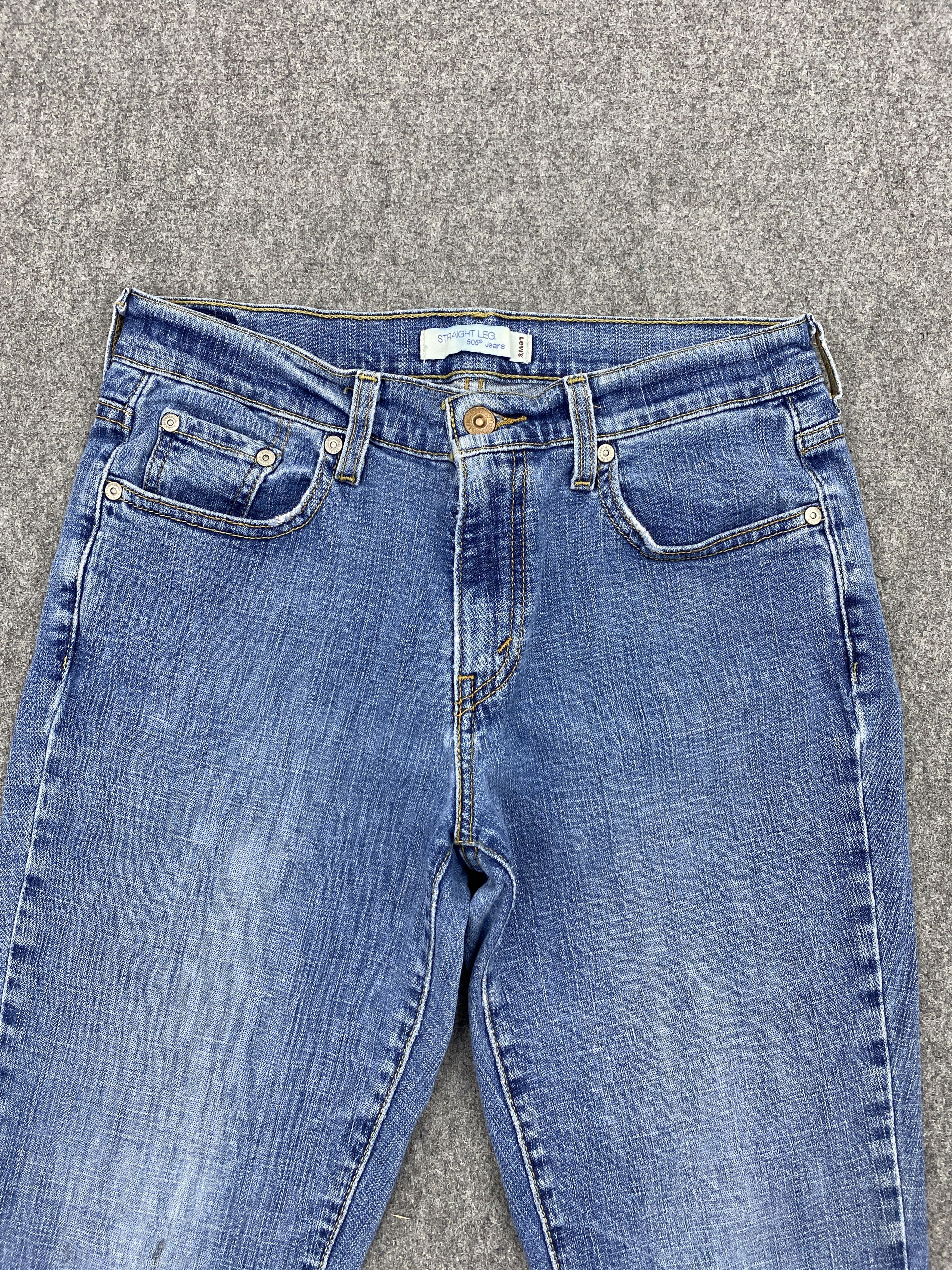 Levi's Vintage levis 505 Bootcut Women Jeans DP2632 Size US 28 / EU 44 - 2 Thumbnail