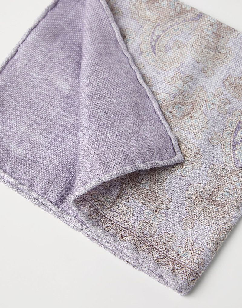 Brunello Cucinelli o1la1rc1a0326 Size: OS / Pocket Square in Multicolor Size ONE SIZE - 2 Thumbnail