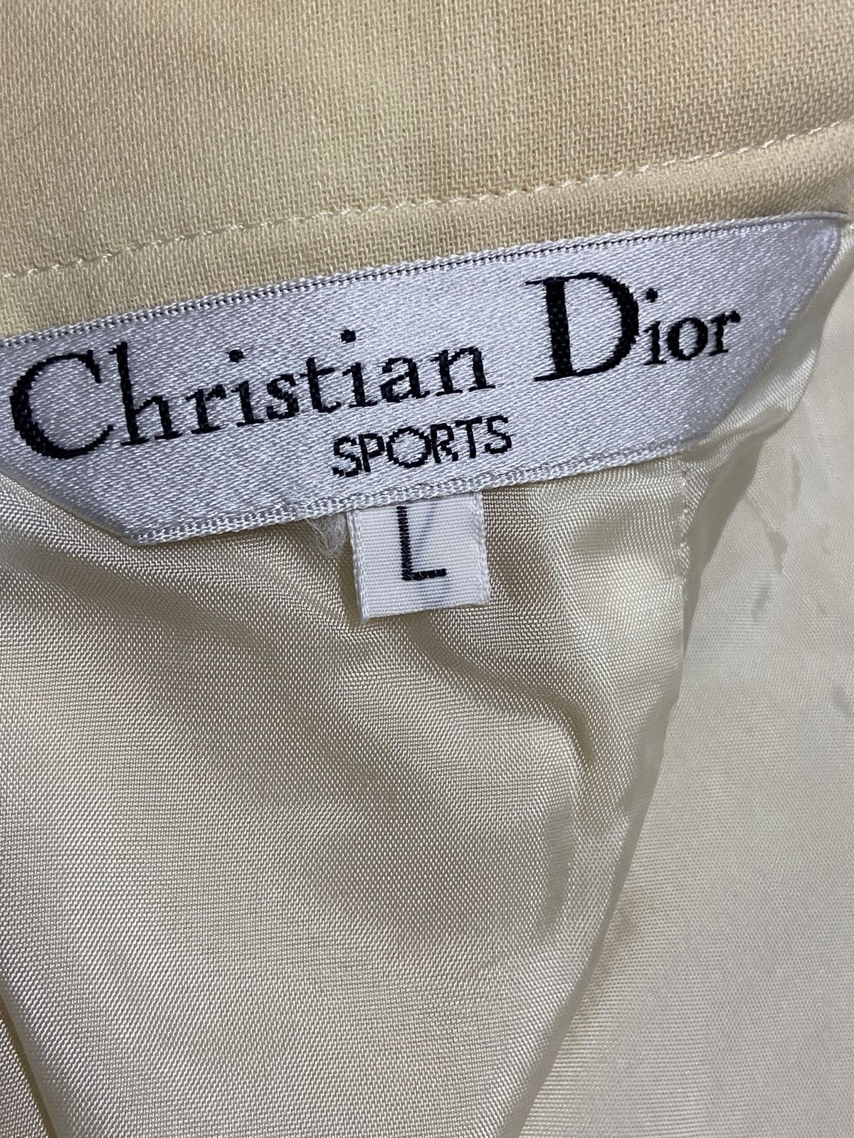 Christian Dior Monsieur × Vintage Vintage Christian Dior Sports Midi Skirt Size 28" / US 6 / IT 42 - 5 Thumbnail