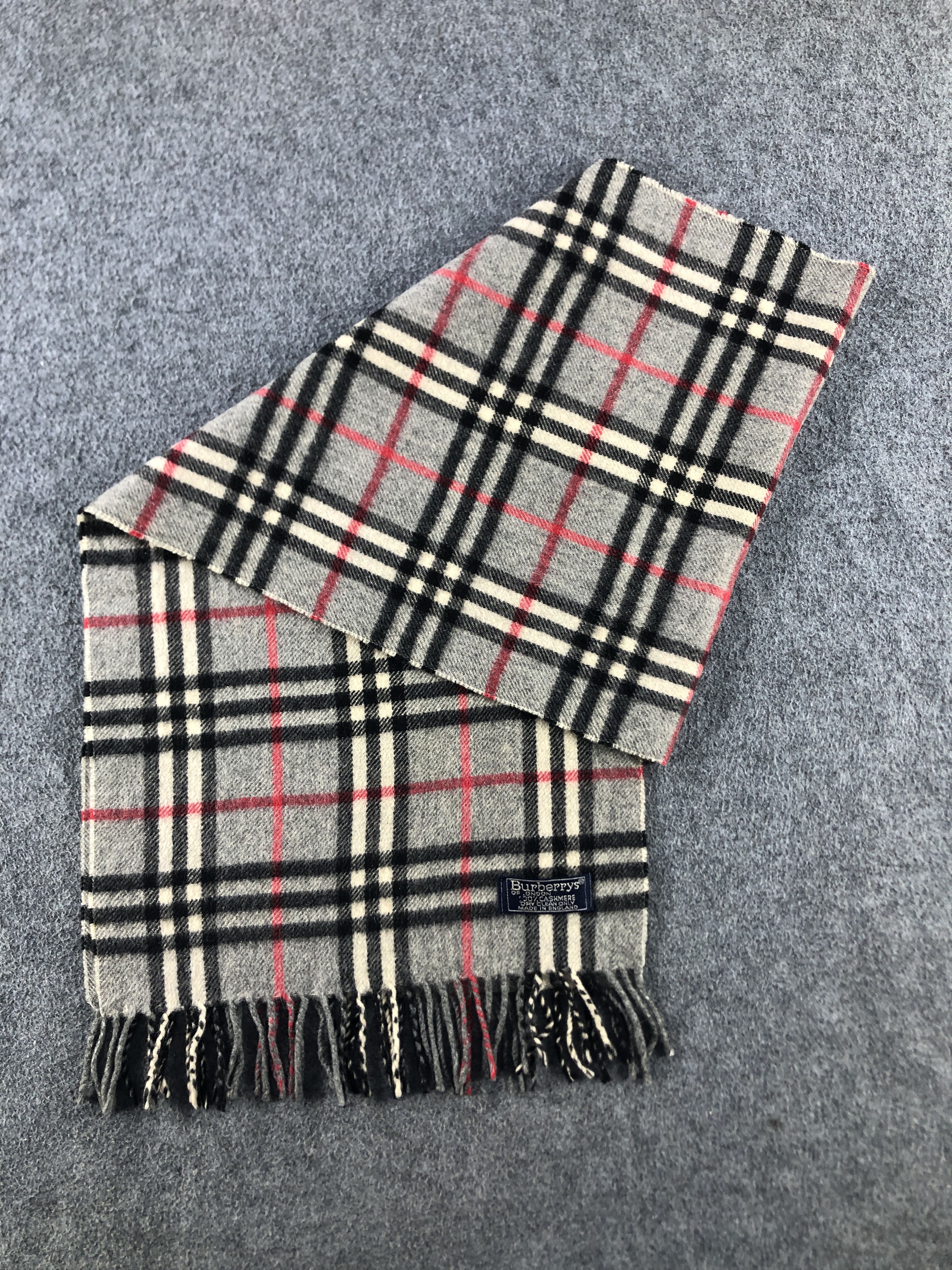 Burberry Burberry Cashmere Scarf / Muffler / Neckwear P871 Size ONE SIZE - 5 Thumbnail